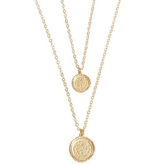 Amber Sceats Jewelry - Amber Sceats Double Coin Necklace